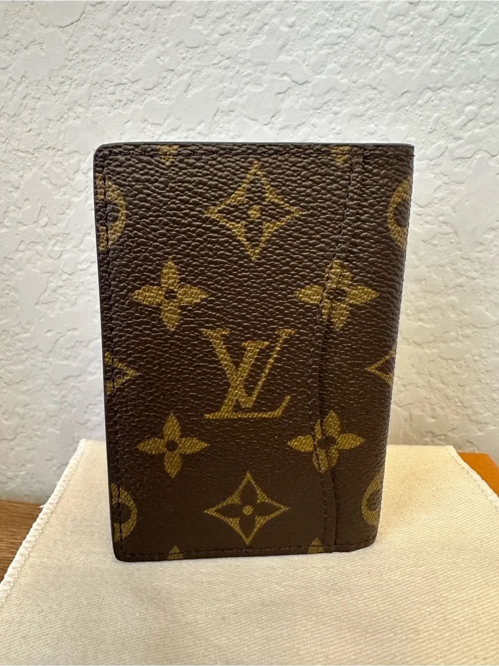 Louis Vuitton Monogram Pocket Organizer Card Holder Cash